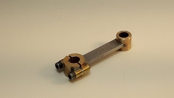 BUILDING A MINIATURE 4-STROKE INTERNAL COMBUSTION ENGINE, PART 3 CONNECTING ROD