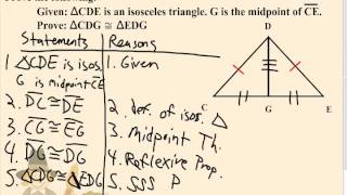 4-4: Proving Congruence - SSS, SAS