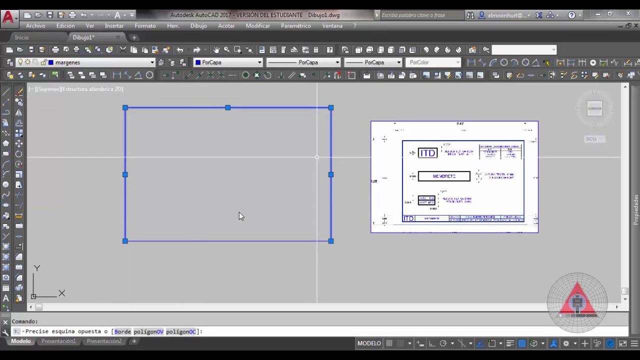 Como Hacer Un Membrete En Autocad