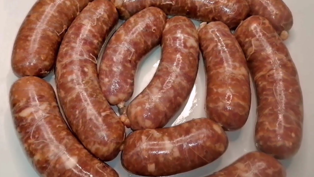 Простой рецепт приготовления колбасы в домашних условиях/A simple recipe for cooking sausage at home