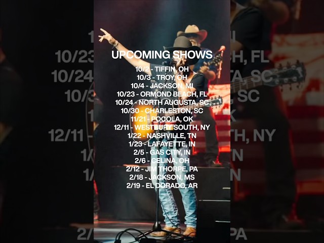 See ya at a show! #chrisjanson #countrymusic #ontour