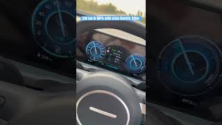 Creta Electric range test #driveinstyle #automobile #travel #car #electricvehicle #nature #creta