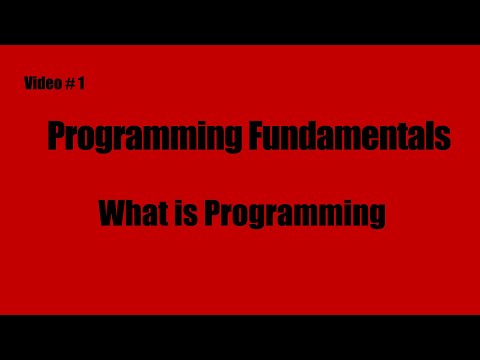 What is Programming