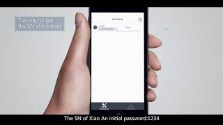 Anhome APP SSG security system demo video screenshot 1