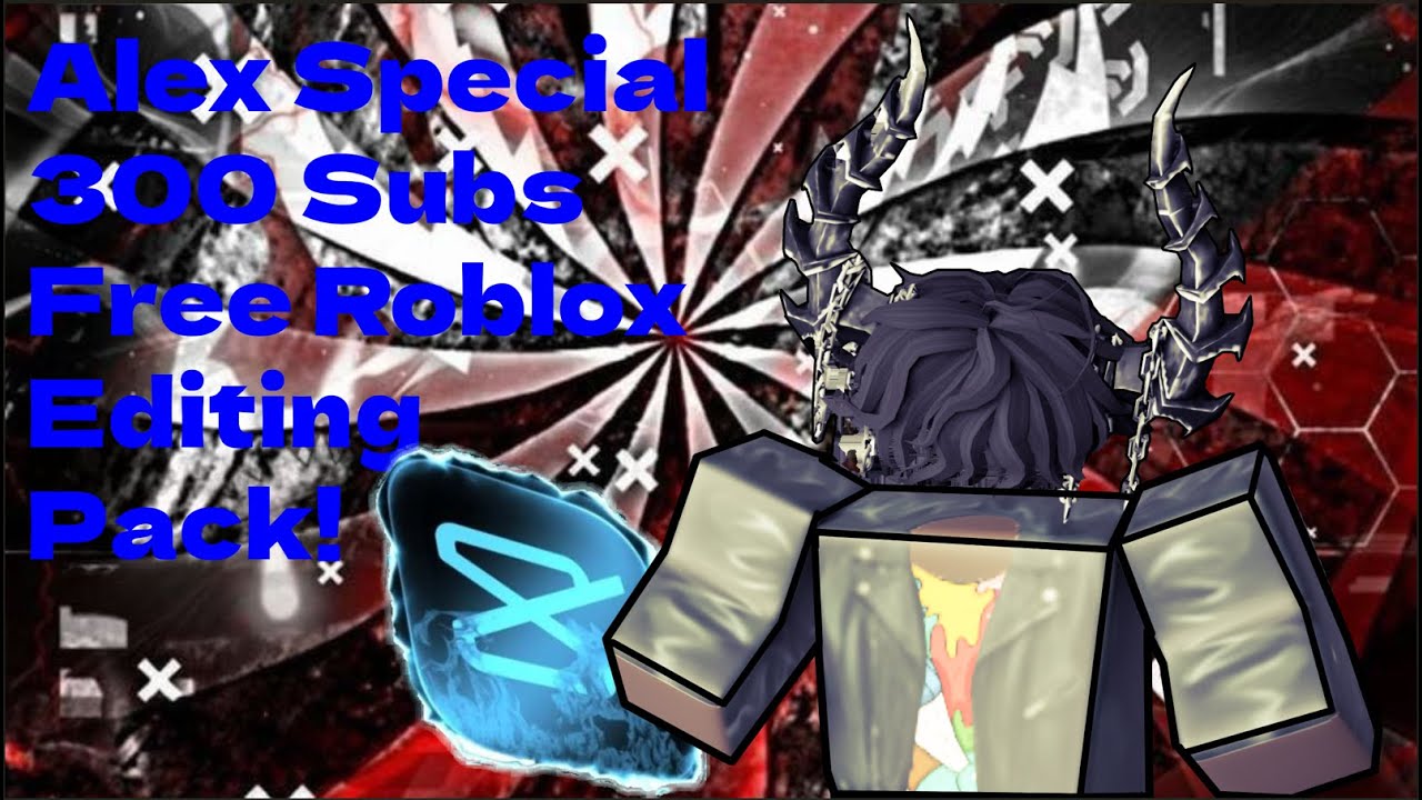 My Free Roblox Capcut Editing Pack!