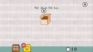 Logic Master 1 - Mind Twist Level 132  Solution | Put 30 in the box screenshot 4