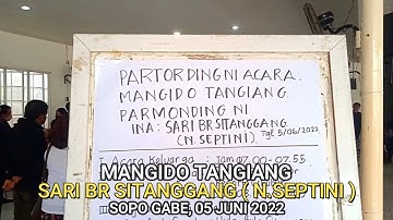 MANGIDO TANGIANG SARI BR SITANGGANG