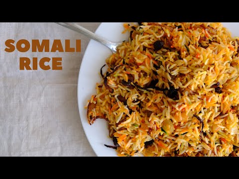 How To Make Simple Somali Rice