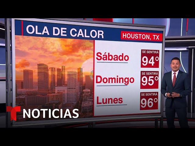 Houston tendrá que recuperarse en medio de una agobiante ola de calor | Noticias Telemundo