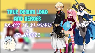 True demon lord & heroes react to Rimuru & granbell ||Gacha reaction|| part 1