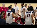 Trayce Jackson-Davis MIC'D UP for USA Basketball Scrimmage