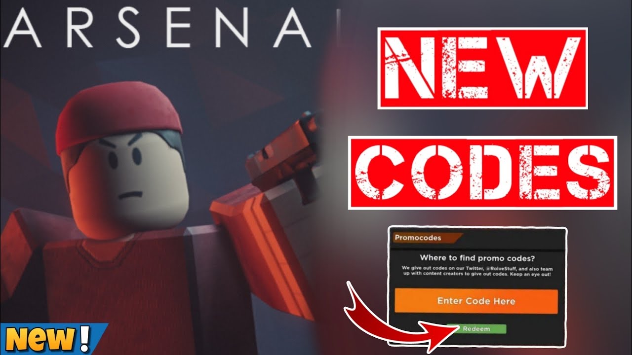 Arsenal Codes  Roblox (December 2023) - Free Skins & Announcer Voices! -  Pro Game Guides