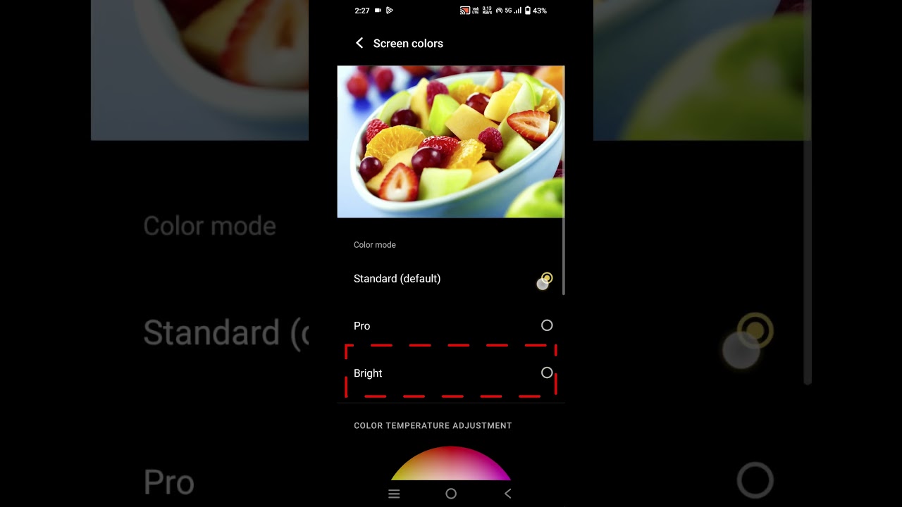 iQoo Z7 Pro 5g Screen Color Display Settings |Color Boost Feature |