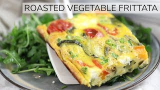 Roasted Vegetable Frittata Recipe | Easy and Healthy Spring Dish