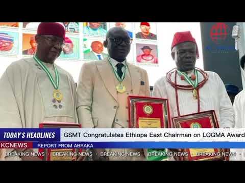 Ethiope East Chairman Hon Chief Augustine Ogedegbe Wins LOGMA Award For Best LGA Chairman 2025 