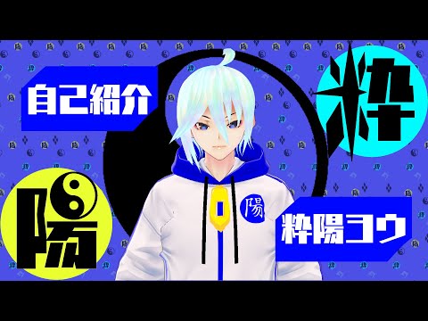 【新人Vtuber】自己紹介動画【粋陽ヨウ】