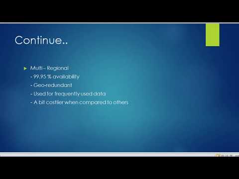 #Google Cloud Platform Storage classes. - YouTube