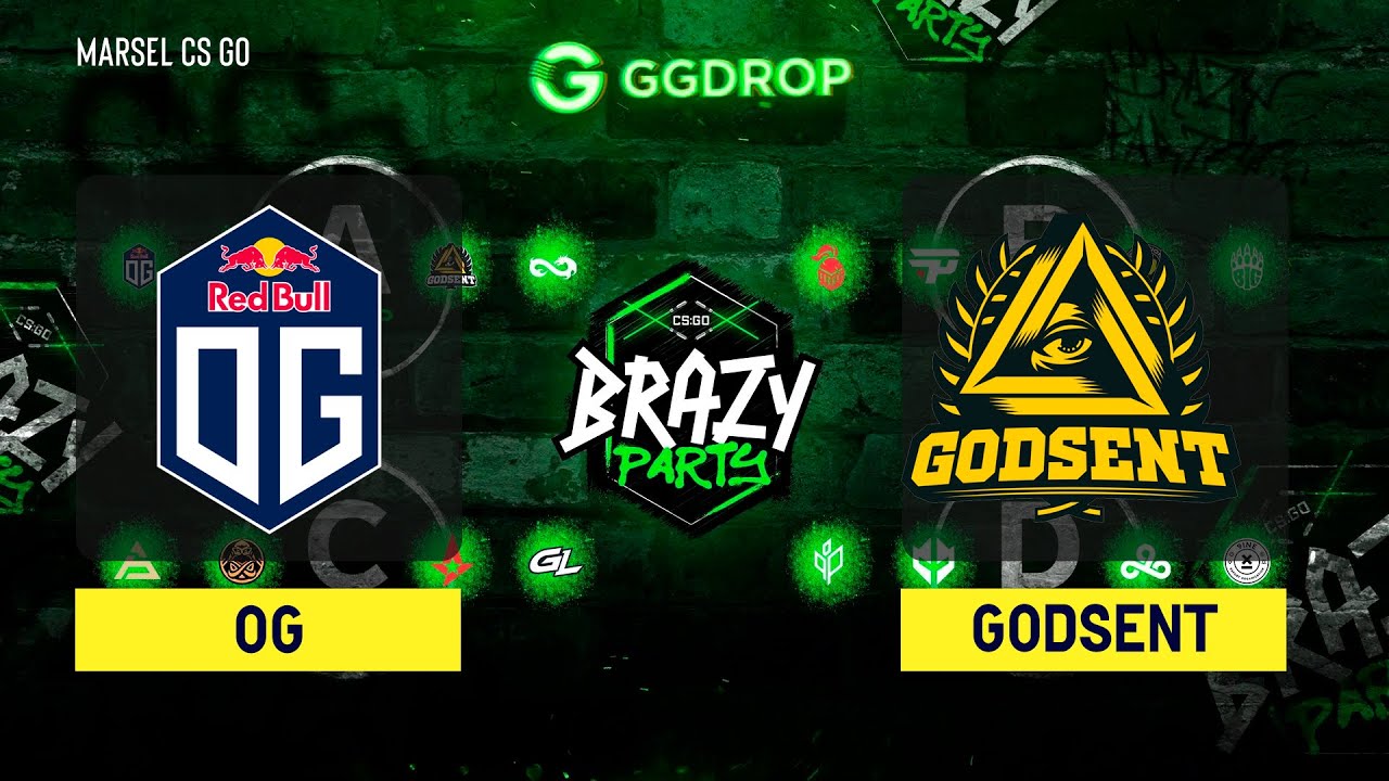 [RU] OG VS GODSENT | Brazy Party CS GO | BO-3 - YouTube