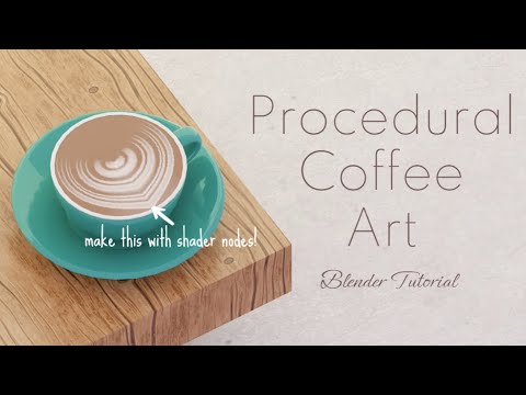 Blender - procedural coffee ;-) 