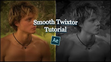 Smooth Twixtor Tutorial *WITHOUT PLUGINS* (After Effects)