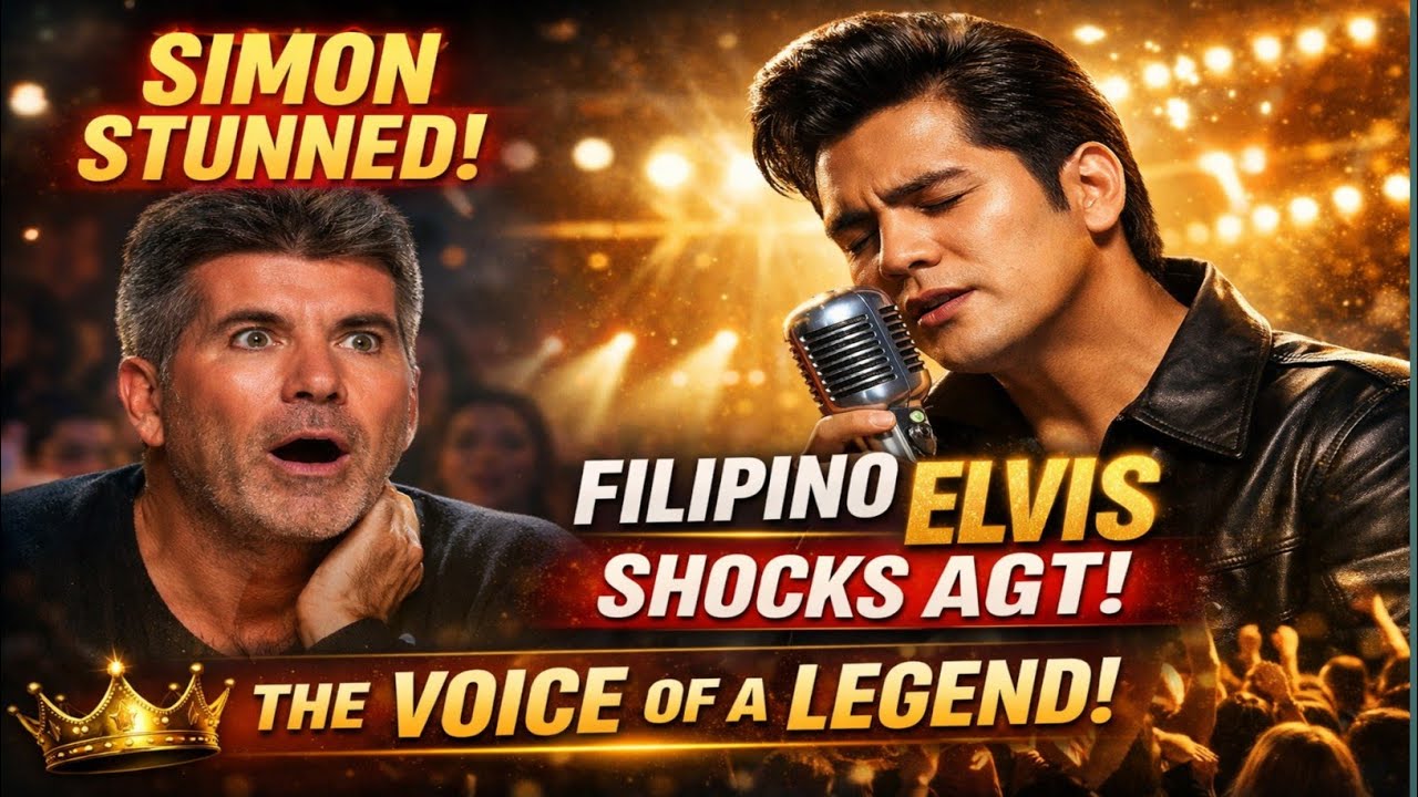Filipino Elvis Doppelgänger SHOCKS AGT — Simon Cowell in Total Disbelief 😱