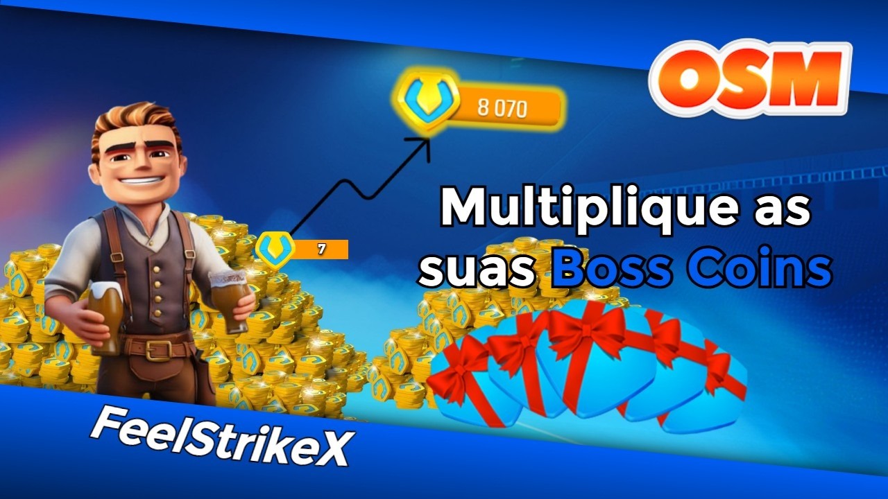 Tenha sempre Boss Coins