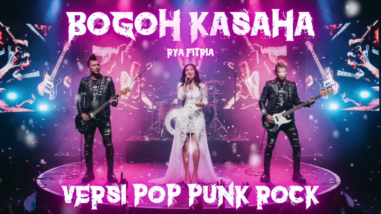 Bogoh Kasaha - Rya Fitria (Versi Pop Punk Rock) Enakeun Pisan Pokonamah