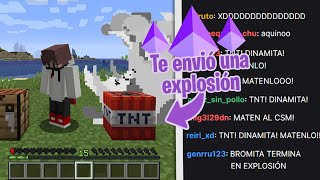 MINECRAFT pero el CHAT me trollea con DONACIONES