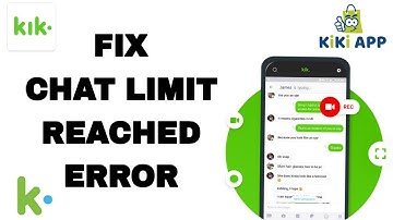 How To Fix And Solve KiKi App Chat Limit Reached Error | Final Solution