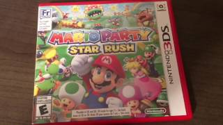 Mario Party Star Rush Unboxing