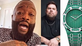 Rick Ross RESPONDS To $3M FAKE Watch EXPOSING By SPECIALIST Again “INACCURATE PIGLET & MISU..