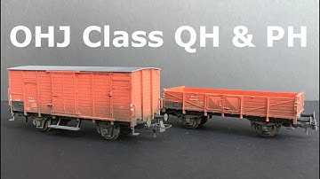 OHJ Class QH & PH from Roco - Unboxing and Weathering