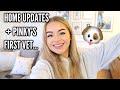 Home updates + Pinky's first vet appointment! We found out something new about her.. | sophdoesvlogs