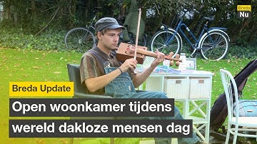 Open woonkamer tijdens wereld dakloze mensen dag | Breda Update