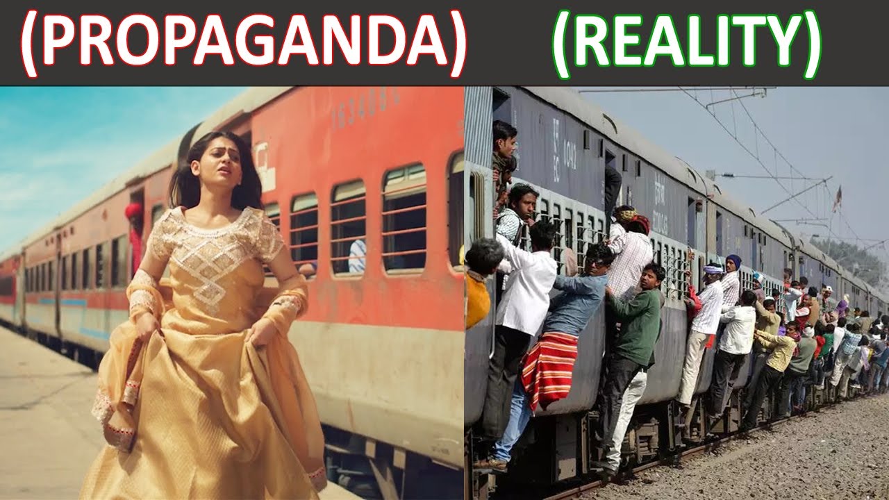 BJP propaganda & reality ft. Train  |  The Mulk