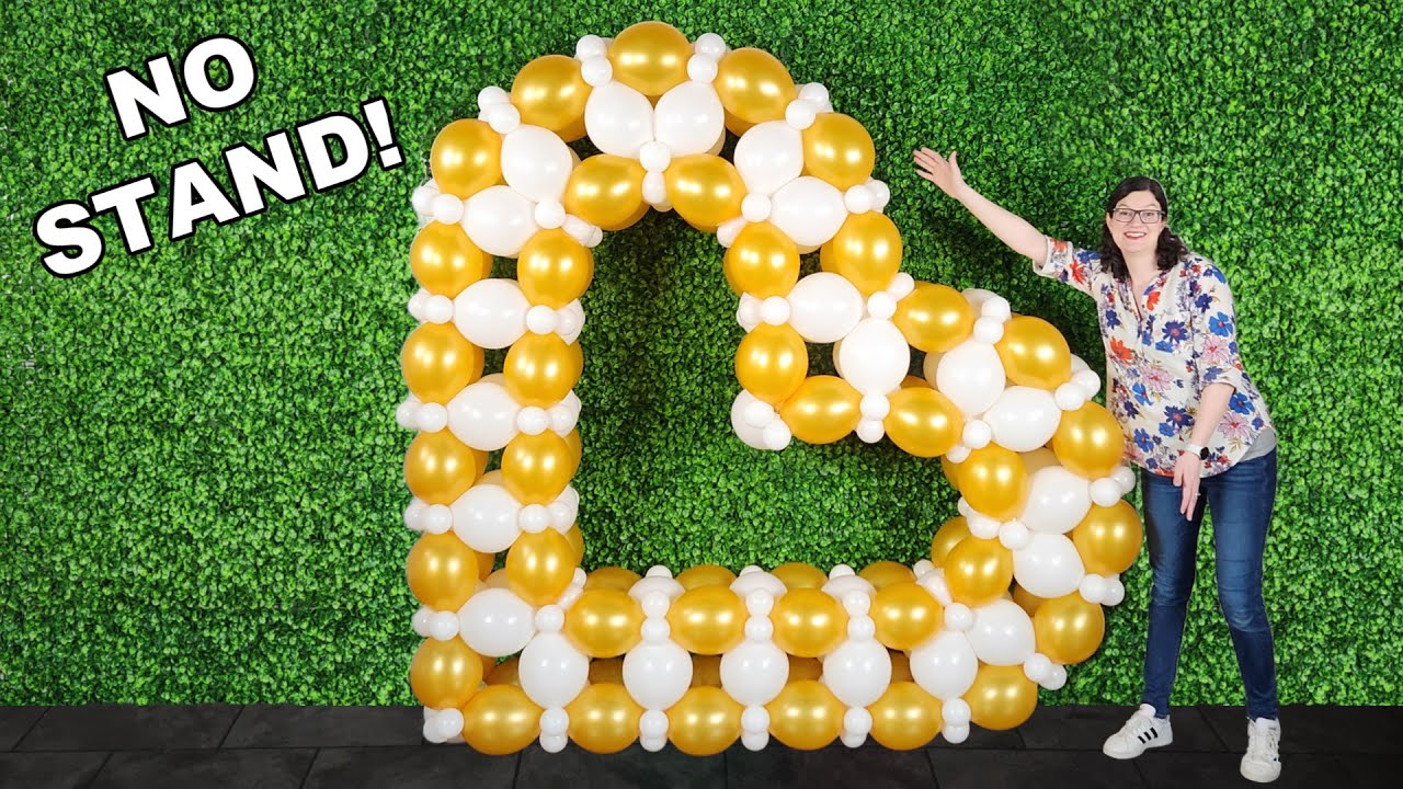 How to build a 3D Heart from link balloons