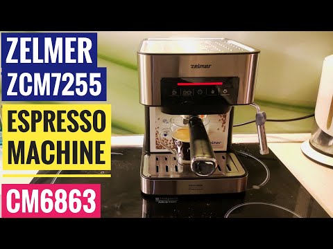 ZELMER ZCM7255 Espresso Machine ☕🎇 CM6863