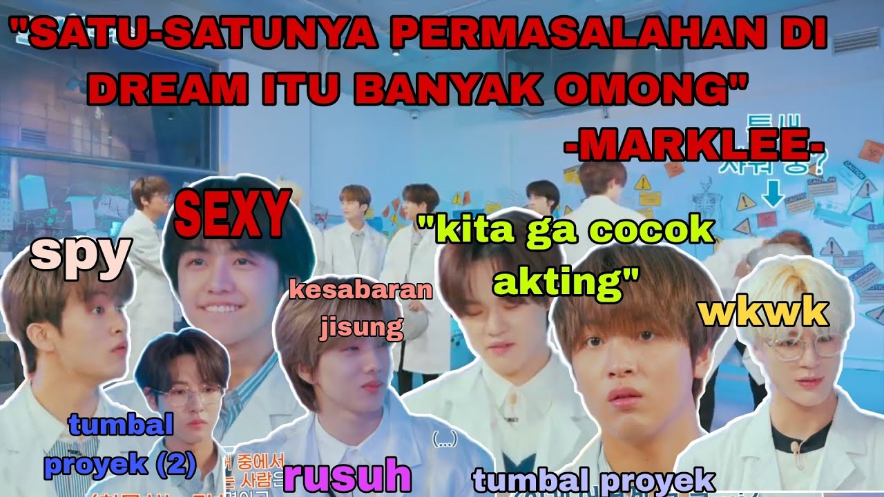 NCT DREAM DENGAN KERUSUHAN MAFIA GAME ALA-ALA | NCT DREAM FUNNY MOMENTS