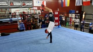 Watch Vasyl Lomachenko's weird & unusual boxing training methods