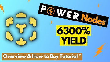 POWER  NODES - Earn an INSANE 6300% yield of passive income! *How to buy tutorial* POWER GENERATORS!