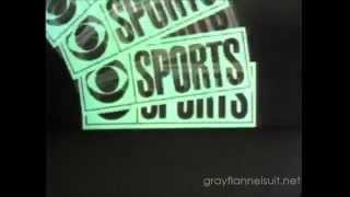 Opening bumper for the nfl today on cbs, used during 1969 season.