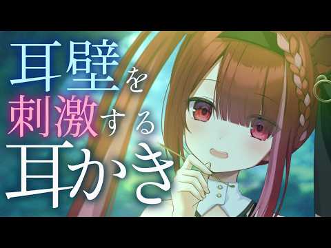 【ASMR/3Dio】耳壁をぞりぞり刺激する耳かき。極上の耳掃除。睡眠┆囁き┆Earcleaning┆Whispering┆Vtuber【星めぐり学園/切熊ゆに】