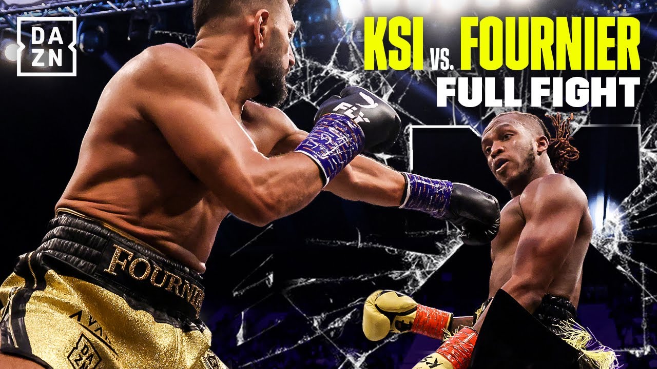 KSI vs Fournier knockout: r knocks out Joe Fournier with