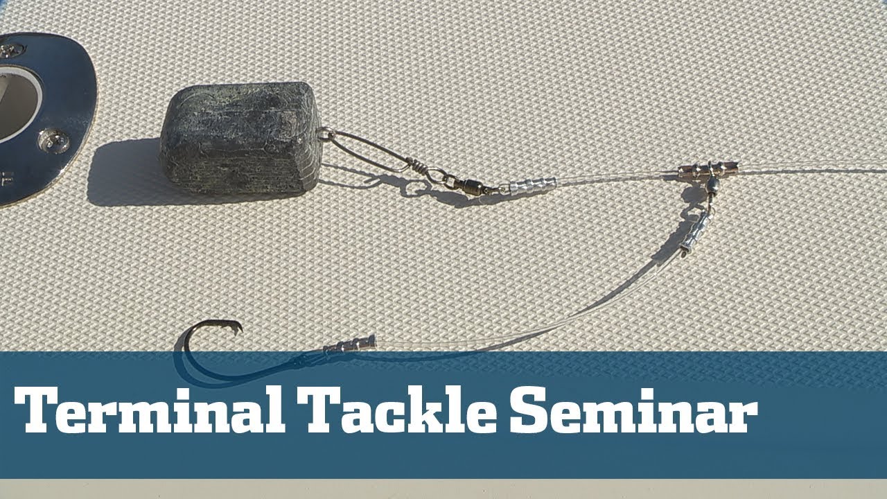 Terminal Tackle Seminar Florida Sport Fishing TV Hooks, Rigs, Line