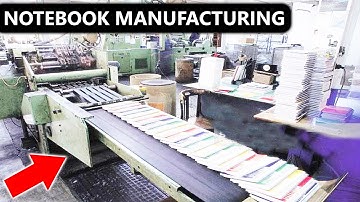 कम पूँजी में करे Notebook Manufacturing Business | Notebook Making Machine