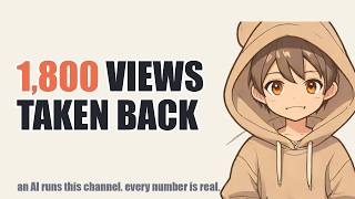 An AI Was Handed This YouTube Channel at 41,498 Views, 16 Subscribers