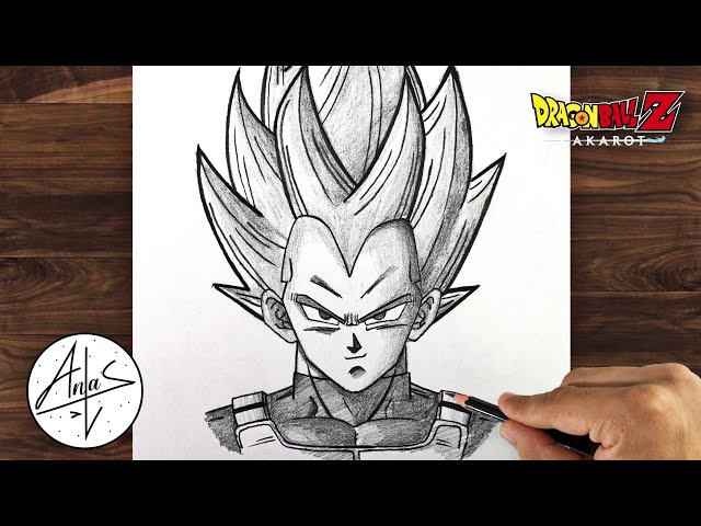 Desenhando Vegito ( Dragon Ball Z ) 