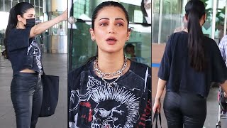 Shruthi Han Latest Stylish Looks At Airport Shruthi Han Latest Video News Buzz
