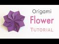 Origami Paper Double Square Flower - Origami Kawaii〔#157〕