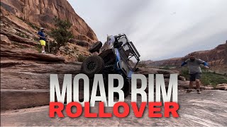 Moab Rim Trail Rollover!